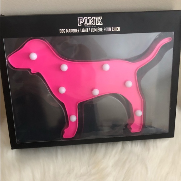 NWT PINK dog Marquee Light - Picture 2 of 4